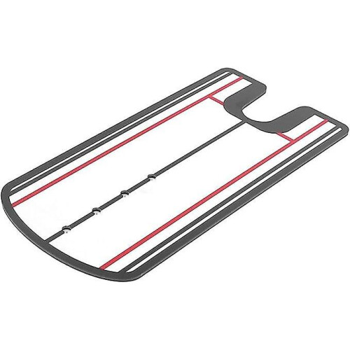 Golf Putting Mirror Alignment Training Aid Golf Putting Training Putters Alignment Mirror1pcsredblack 1