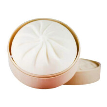 Dumpling Squishy Stress Ball Toy Dough Ball Squishy Bun Squeeze Ball Anxiety Relief Adult Squishy Toy Bun in Steamer Squishy Dumpling Sensory Toy A