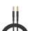 AUX Samochodowy kabel audio stereo 2m - Czarny 1