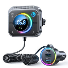 Ładowarka Samochodowa 30W (2xUSB-A / USB-C PD) - Czarna