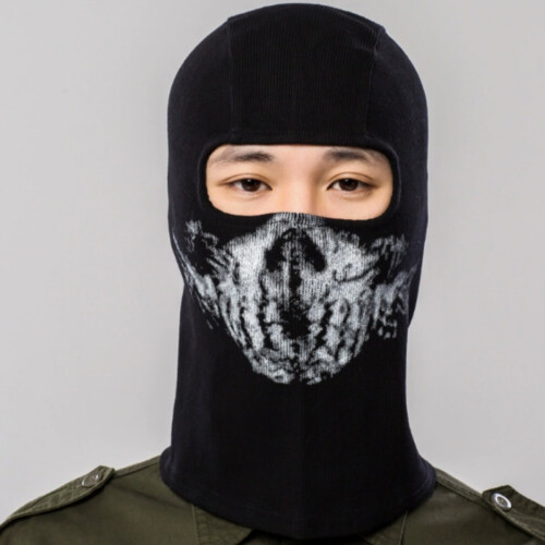 Φωτεινή μάσκα ποδηλασίας Call of Duty μάσκα κρανίου CS Headgear Deadpool περιφερειακή ζεσ