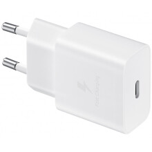 Chargeur rapide USB-C Samsung, 15 W - Blanc