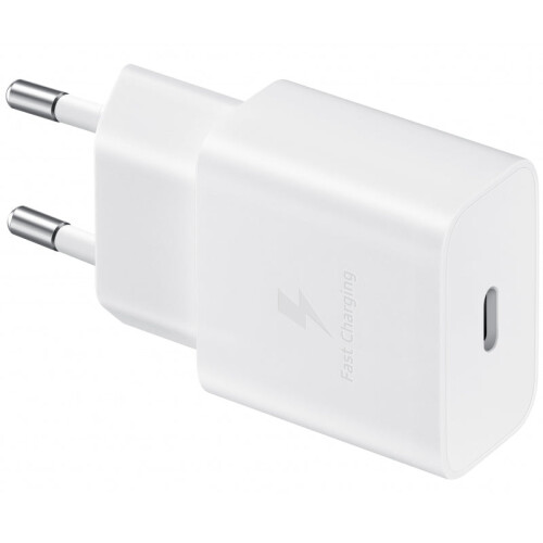 Chargeur rapide USB-C Samsung, 15 W - Blanc