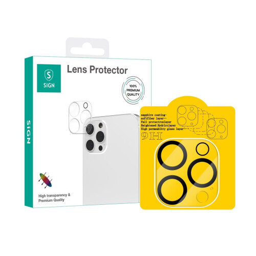 Cache d'objectif en verre trempé pour iPhone 16 Pro et iPhone 16 Pro Max