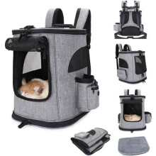 Double Bag for Animals - KITYTETY - Pliable - Oxford 600D - Breathable - Poches laterals