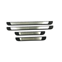 Car accessories (Silver) for Jeep Renegade 2015-2020: Stainless steel door with protection
