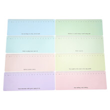 8Stk Farbige Lesehilfen PVC Lesestreifen Gegen Augenstress