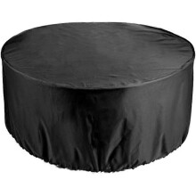 Garden Table Cover, Garden Furniture Cover 210D Polyester Waterproof Tarpaulin Garden Furniture Cover Dustproof Furniture Cover for Garden Tables, Cha