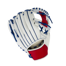 Gant de Baseball ergonomique, bracelet-Blanc bleu 12,5 pouces