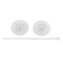 2Sets Anti-Kipp Sicherungsriemen Möbel Fixierer Transparent Nylon