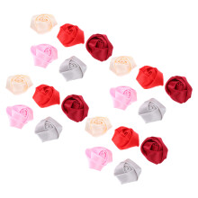 20Stk DIY Stoffrosenbündel Accessoires Für Haarschmuck