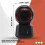 1D 2D QR Wired Barcode Scanner Automatic Sense Reader USB Desktop Barcode Reader 5