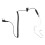 1Set Intercom Headset Met PU-Microfoon En Geluidsdemping, Assorti 1