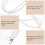 2Stwitte Parelketting Handvat Voor Schoudertas DIY 5