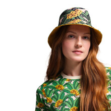(S/M, Green Tropical) Regatta Womend Orla Kiely Summer Reversible Bucket Hat