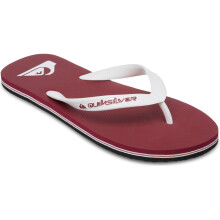 (6 UK, Burnt Russet) Quiksilver Mens Molokai Core Summer Beach Pool Sandals Thongs Flip Flops