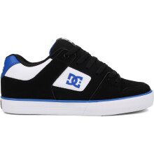 (UK 8.5, Black/Blue/White) DC Shoes Mens Spray Graffik Trainers