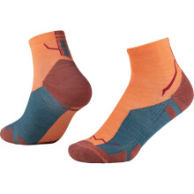 (L, Flamingo) Buff Merino Lightweight Hiking Crew Socks