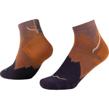 (M, Ginger) Buff Merino Lightweight Hiking Crew Socks