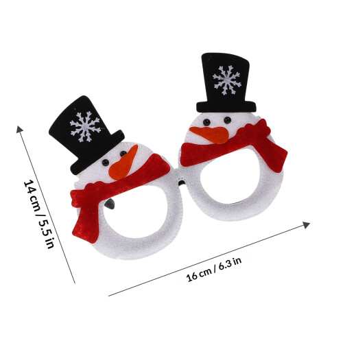 1Set Weihnachts Accessoires Mit Brillen, Haarband Und 1