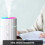 1Set Mini USB Aroma-Diffusor Luftbefeuchter Mit Funktion 3