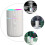 1Set Mini USB Aroma-Diffusor Luftbefeuchter Mit Funktion 7