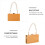 2Stk DIY Perlenkette Für Handtaschen Und Clutches 4