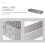 1Multi-Funktionaler Tableware Storage Container in Silber 5