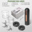 Electric Vegetable Chopper 2 shaped Blade Cordless 11