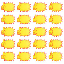 100St Prijskaartjes Papieren Reclame En Verkoopstickers