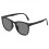 (Black Gray) Lunettes de Soleil Pliantes UV Légères Mode 8
