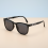 (Black Gray) Lunettes de Soleil Pliantes UV Légères Mode 11