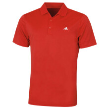 (M, Collegiate Red Sport) adidas Golf Mens Performance Left Chest Logo Polo Shirt