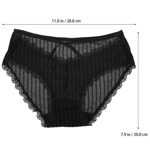 2St Comfortabele Kanten Damesonderbroek Met 1