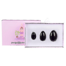 (-, 1set (3)) Natural Jade Eggs Yoni Egg Set Vaginal Massager Postpartum Repair Massage Contraction Vagina Increase Libido Women Exercise Tool