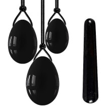 (-, 4pcs) Natural Jade Eggs Yoni Egg Set Vaginal Massager Postpartum Repair Massage Contraction Vagina Increase Libido Women Exercise Tool