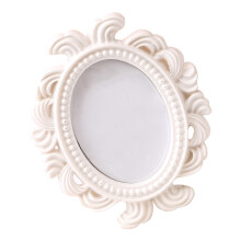 1Witte Display Rek Met Duurzame Hars Uitvoering