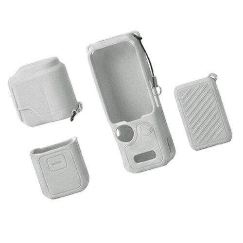 Coque de protection fine en Silicone pour Pocket 4,-Couleur gris