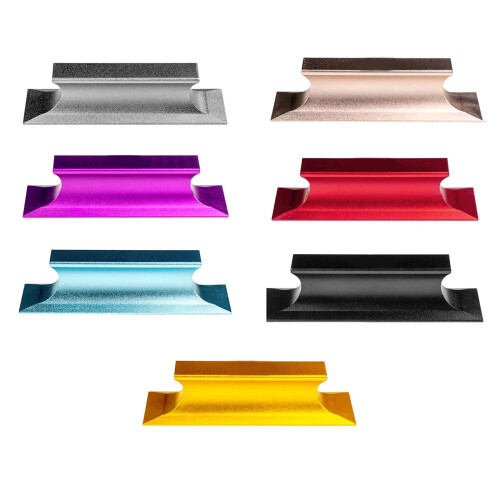 Planche de ponçage de précision en alliage d'aluminium,-Rouge 1