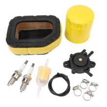 Air filter for Kohler lawnmowers, maintenance kit, engine protection, easy installation, fuel pump, oil filter. Compatible with models SV725, SV730.