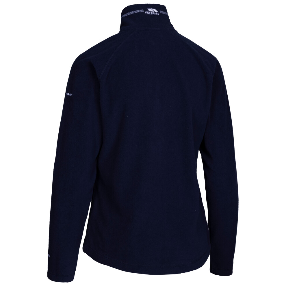 Trespass (8, Navy / Red) Womens Fleece Top - Skylar
