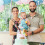 Blauwe Feestelijke Cake Haarband Voor 3
