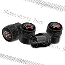 4Pcs/Set FR Emblem Car Wheel Tire Valve Stem Cap Dust Cover for Ibiza Altea Leon Cupra Cordoba Alhambra Arosa Accessories~00282