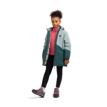 (5-6 Years, Teal Mist) Trespass Kids Waterproof Jacket with Hood Oleta