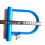 Mountain bike U-shaped lock, hardware tool lock, motorcycle bracket lock 3