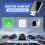 Carplay Adapter - INKINT - Sans Fil - Bluetooth 5.3 - USB Type-C - Plug and Play 5