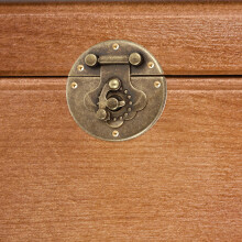 1St Vintage Koperen Sluiting Veiligheidsslot Sieradenbox