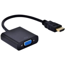 Adaptor HDMI la VGA - Root - 1080P - Negru - Cablu - Convertor