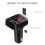 Bluetooth FM Transmitter - Radio Adapter - USB Charger - MP3 Player - Hands-free - Black 4