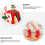 5Paare Kinder Weihnachtssocken Bunt Warm 5